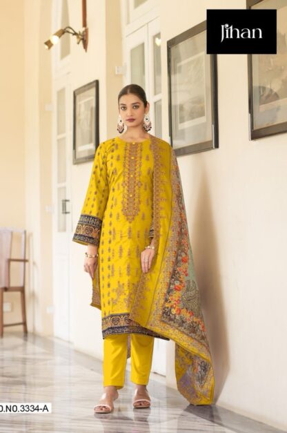 JIHAN 3334 A PAKISTANI SALWAR KAMEEZ WHOLESALER