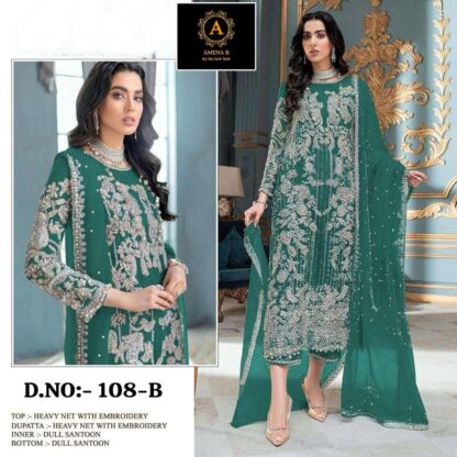 AMENA 108 B WHOLESALE SALWAR KAMEEZ - Image 3