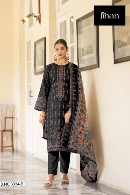 JIHAN 3334 B PAKISTANI SUITS LATEST COLLECTION