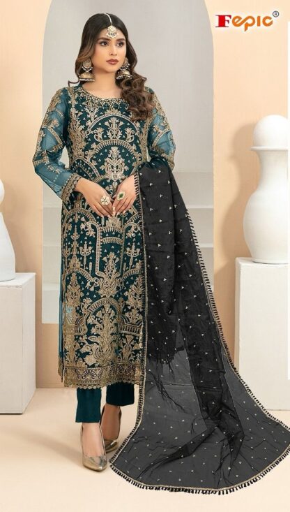 FEPIC ROSEMEEN C 1711 PAKISTANI SUITS IN SINGLE PIECE