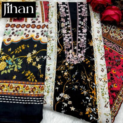 JIHAN 3333 B FIRDOUS MORJA PAKISTANI SUITS WHOLESALER