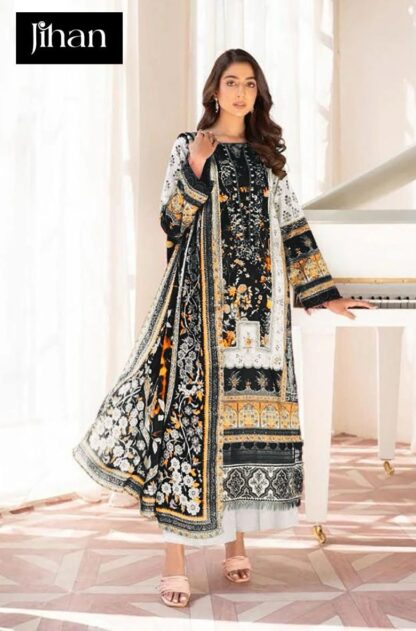 JIHAN 3333 B FIRDOUS MORJA PAKISTANI SUITS WHOLESALER