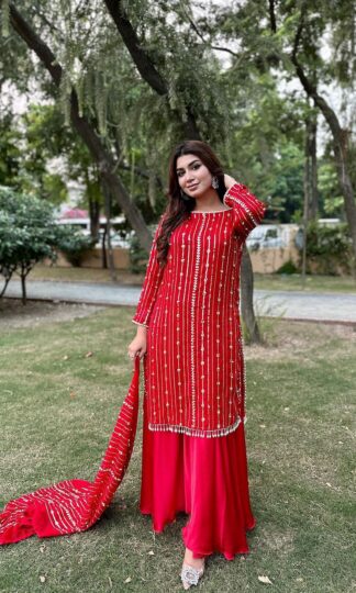 THE LIBAS SRK 5102 RED SALWAR KAMEEZ ONLINE SHOPPINGTHE LIBAS SRK 5102 RED SALWAR KAMEEZ ONLINE SHOPPING