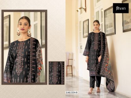 JIHAN 3334 B PAKISTANI SUITS LATEST COLLECTION