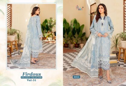 SHREE FABS 3311 FIRDOUS EXCLUSIVE COLLECTION VOL 31 PAKISTANI SUITS