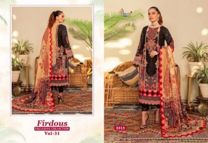 SHREE FABS 3313 FIRDOUS PAKISTANI SUITS WHOLESALER