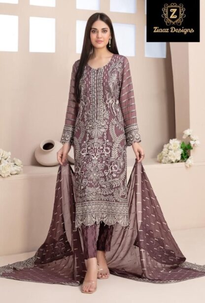 ZIAAZ DESIGNS 386 PAKISTANI SUITS ONLINE SHOPPING