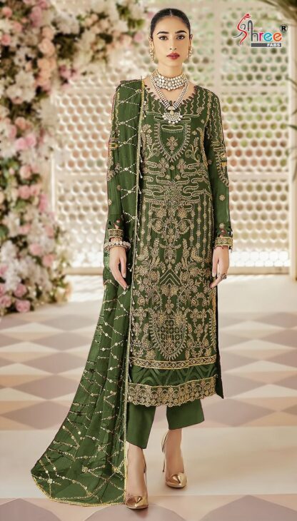 SHREE FABS S 934 D PAKISTANI SUITS LATEST COLLECTION