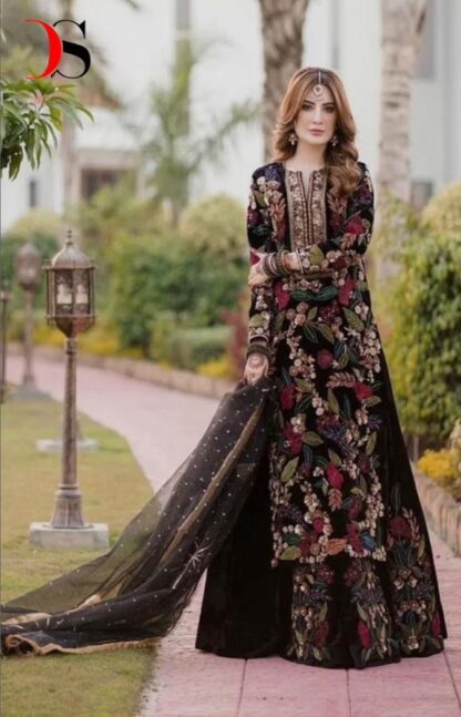 DEEPSY 108 PAKISTANI VELVET SUITS AT WHOLESALE PRICE IN INDIA