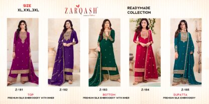 ZARQASH Z 181 READYMADE COLLECTION AT BEST PRICE