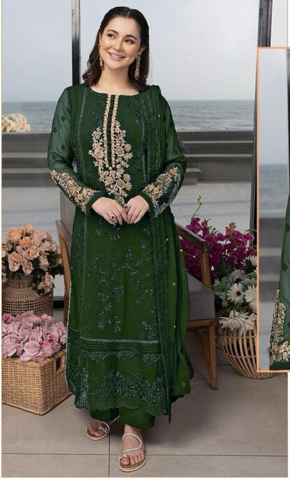 BILQISTM B 24 C FOX GEORGETTE HEAVY EMBROIDERED CATALOGHUE SUITS