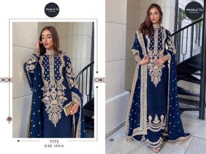 MEHBOOB TEX 1274 A PAKISTANI SUITS LUXURY COLLECTION
