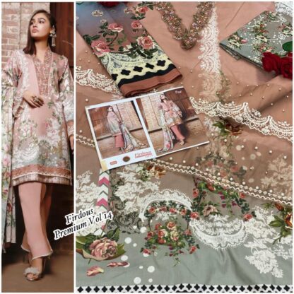 SHREE FABS FIRDOUS EXCLUSIVE COLLECTION VOL- 14 NX PAKISTANI SUITS DESIGN 2023