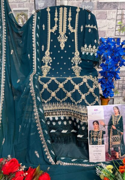 AL KHUSHBU AMALA-VOL-1 ALK 5043 A PAKISTANI SALWAR KAMEEZ ONLINE