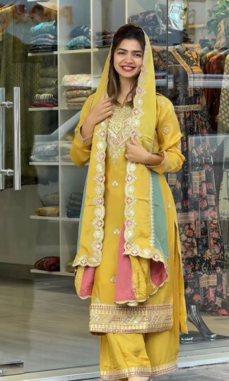 THE LIBAS AD 145 READYMADE TOP PLAZZO AND DUPATTA COLLECTIONTHE LIBAS AD 145 READYMADE TOP PLAZZO AND DUPATTA COLLECTION