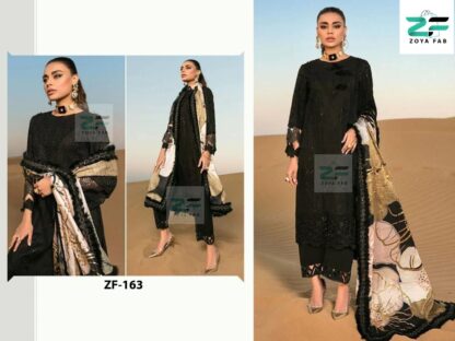 ZOYA FAB ZF 163 SEMI STITCHED PAKISTANI SUITS ONLINE INDIA