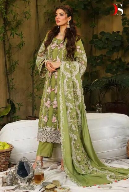 DEEPSY ELAF LUXURY 24 3394 RAYON COTTON PAKISTANI SUITS AT BEST PRICE