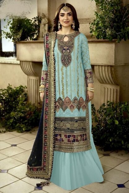 ANAMSA 429 D SEMI STITCHED WHOLESALE OF PAKISTANI SUITS