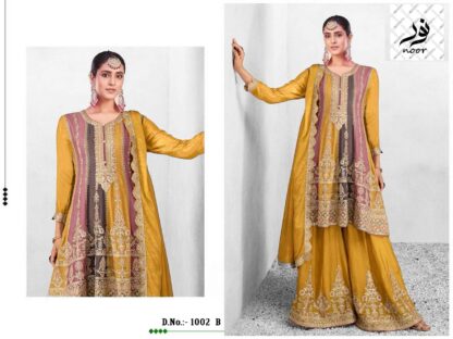 NOOR 1002 B PREMIUM DESIGNER TOP PLAZZO & DUPATTA SET ONLINE