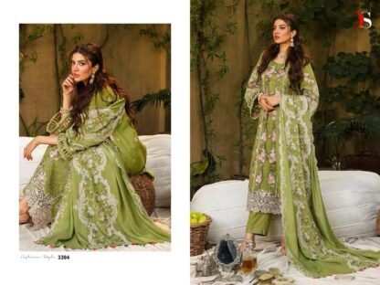 DEEPSY ELAF LUXURY 24 3394 RAYON COTTON PAKISTANI SUITS AT BEST PRICE