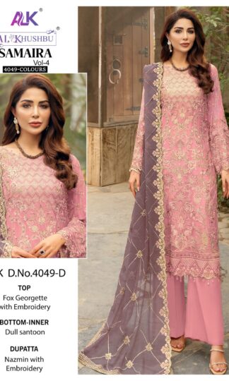 AL KHUSHBU ALK 4049 D SAMAIRA VOL 4 SALWAR KAMEEZAL KHUSHBU ALK 4049 D SAMAIRA VOL 4 SALWAR KAMEEZ