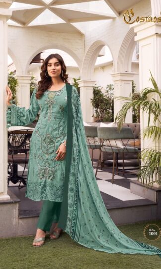 COSMOS 1001 NOOR PREMIUM EMBROIDERED VOL 1 SALWAR KAMEEZCOSMOS 1001 NOOR PREMIUM EMBROIDERED VOL 1 SALWAR KAMEEZ