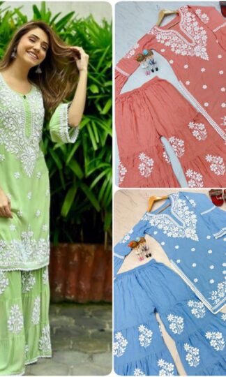 THE LIBAS AD 160 PUR RAYON READYMADE TOP PLAZZO ONLINE SHOPPINGTHE LIBAS AD 160 PUR RAYON READYMADE TOP PLAZZO ONLINE SHOPPING