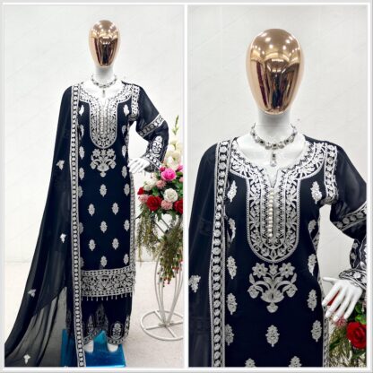 THE LIBAS WW 1093 TOP PLAZZO WITH DUPATTA SET