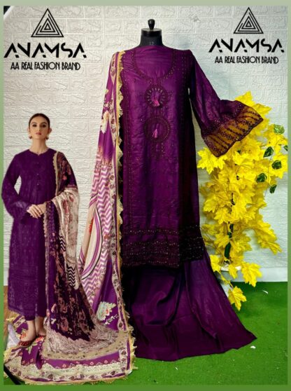 ANAMSA 445 C PAKISTANI SUITS WHOLESALER SURAT