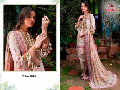 AASHA DESIGNER 1070 COTTON SALWAR KAMEEZ