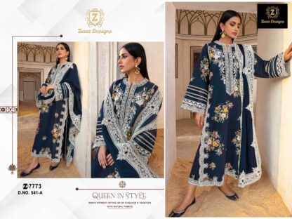 ZIAAZ DESIGNS 541 A PAKISTANI SUITS ONLINE SHOPPING