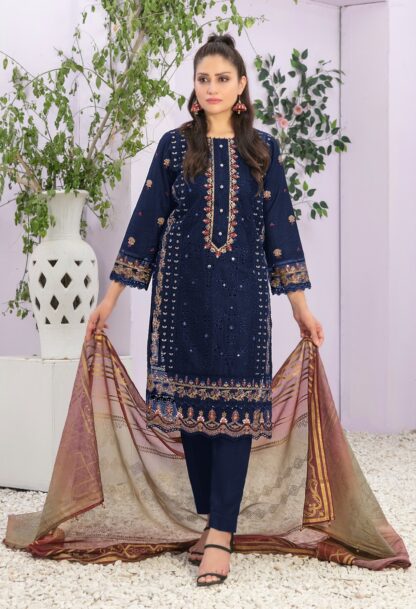 DINSAA SUITS 254 B MARIA B HIT COLOUR PAKISTANI SUITS ONLINE