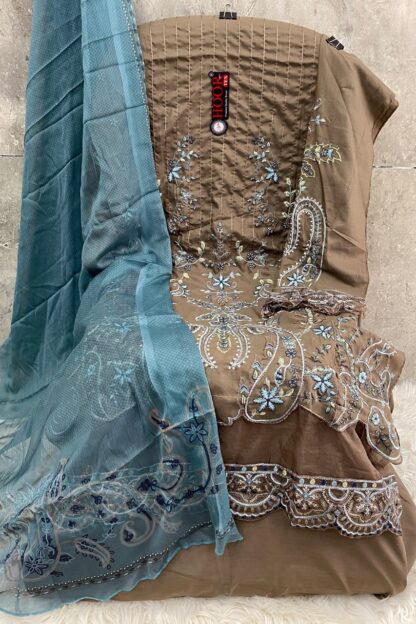 HOOR TEX H 287 A HEAVY RAYON DESIGNER PAKISTANI SUITS WITH PRICE BEST QUALITY PAKISTANI SUITS, HOOR TEX H 287 A HEAVY RAYON, PAKISTANI SUITS AT MANUFACTURER PRICE, PAKISTANI SUITS BEST PRICE, PAKISTANI SUITS COLLECTION, PAKISTANI SUITS ONLINE SHOPPING, PAKISTANI SUITS ONLINE SHOPPING IN INDIA, PAKISTANI SUITS WHOLESALE  FEPIC ROSEMEEN, Pakistani Suits, READYMADE, Salwar Kameez, SHREE FABS, Single, Suits