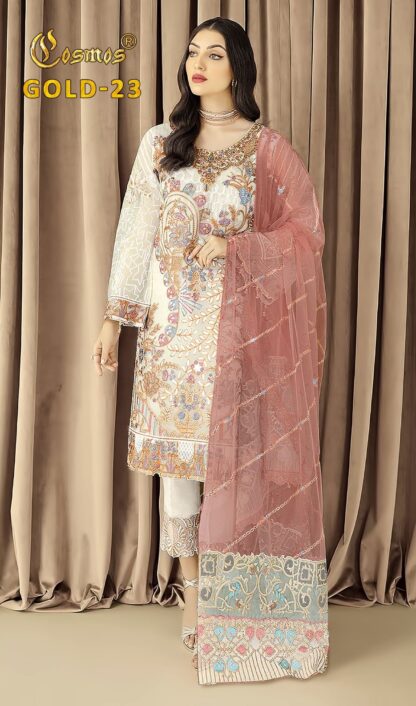 COSMOS GOLD 23 PAKISTANI SUITS ONLINE BUY