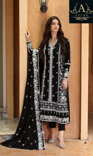 AZURE 1655 RAYON PAKISTANI SUITS LATEST COLLECTION FOR WOMENAZURE 1655 RAYON PAKISTANI SUITS LATEST COLLECTION FOR WOMEN