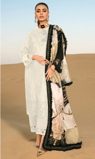 HAZZEL 023 B HEAVY REYON WHITE DESIGNER PAKISTANI SUITS WITH PRICEHAZZEL 023 B HEAVY REYON WHITE DESIGNER PAKISTANI SUITS WITH PRICE