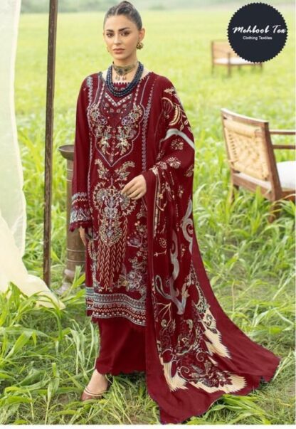 MEHBOOB TEX CHEVRON VOL 4 1086 COTTO SELF EMBROIDERY PAKISTANI SUITS ONLINE