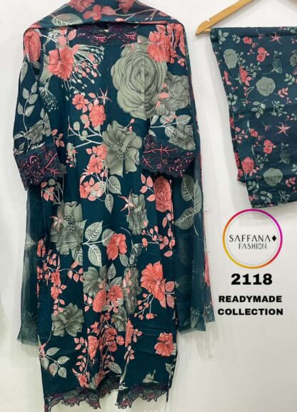 SAFFANA FASHION 2118 PAKISTANI KURTIS WHOLESALER