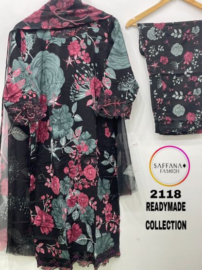 SAFFANA FASHION 2118 PAKISTANI KURTIS WHOLESALER