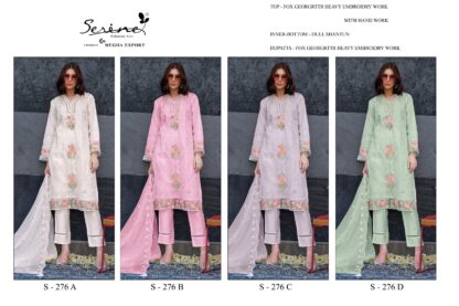 SERINE S 276 A TO 276 D SALWAR KAMEEZ