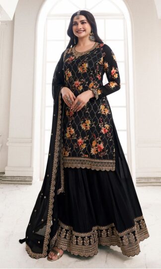 THE LIBAS COLLECTION HK-1645 PARTY WEAR PALZZO SUITS FOR WOMENTHE LIBAS COLLECTION HK-1645 PARTY WEAR PALZZO SUITS FOR WOMEN