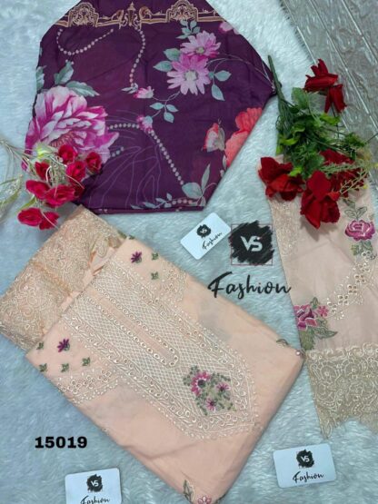 VS FASHION VS 15019 CAMRIC COTTON PAKISTANI SUITS AT BEST PRICE