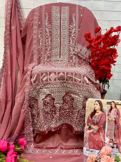 ZAHA 10292 C AFSARA VOL 2 PAKISTANI SUITS NO 1 WHOLESALER