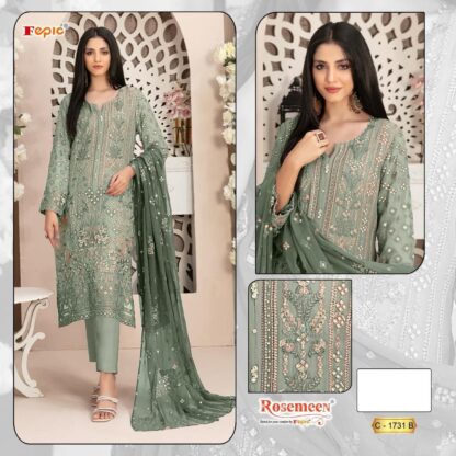 FEPIC ROSEMEEN C 1731 B PAKISTANI SALWAR SUITS