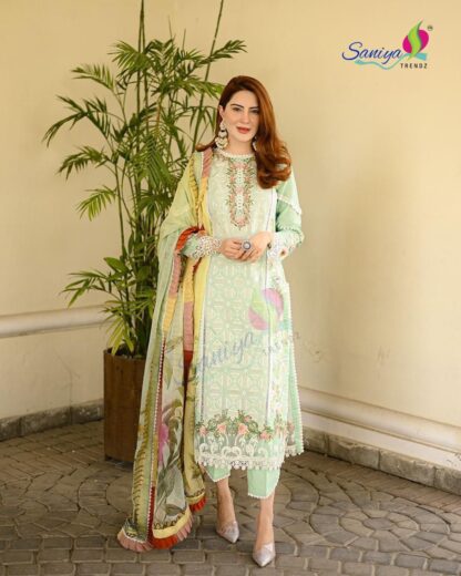 SANIYA TRENDZ 3002 PAKISTANI SUITS WITH PRICE