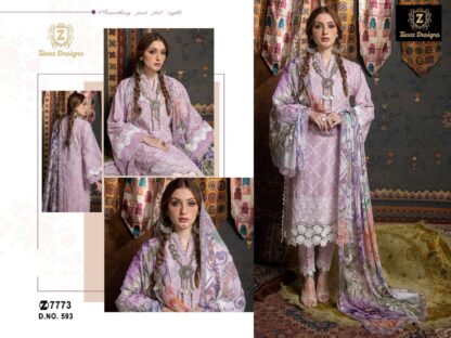 ZIAAZ DESIGNS 593 PAKISTANI SUITS BEST PRICE