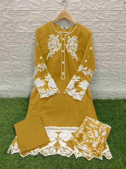 LAXURIA TRENDZ 1237 YELLOW KURTIS AT BEST PRICE