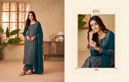 AMIRAH ELAINA 17082 BLCK RANGOLI SILK SALWAR SUITS ONLINE WHOLESALE - Image 3