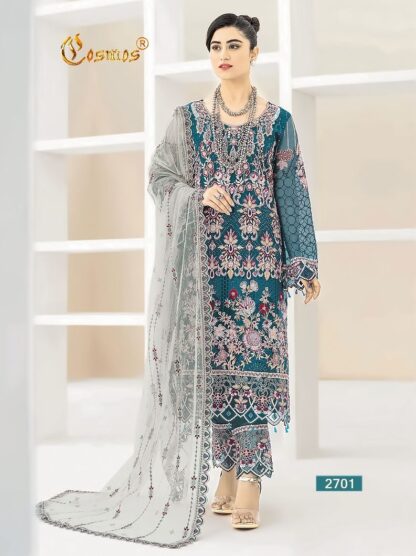 COSMOS AAYRA VOL 27 2701 PAKISTANI SUITS WHOLESALER