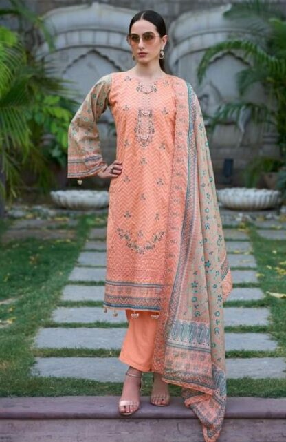 JIHAN 3486 BIN SAEED VOL 12 SALWAR KAMEEZ BEST PRICE